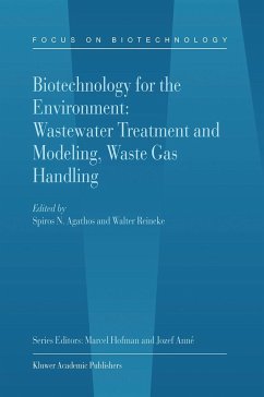 Biotechnology for the Environment: Wastewater Treatment and Modeling, Waste Gas Handling - Agathos, Spiros