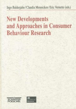 New Developments and Approaches in Consumer Behaviour Research - Balderjahn, Ingo