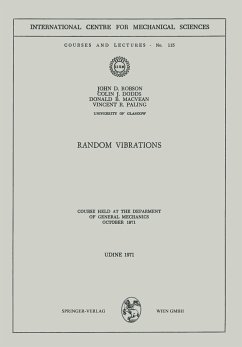 Random Vibrations - Robson, J. D.;Dodds, C. J.;MacVean, D. B.