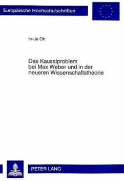 Cover Das Kausalproblem bei Max Weber und in der neueren Wissenschaftstheorie