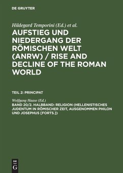 Religion (Hellenistisches Judentum in römischer Zeit, ausgenommen Philon und Josephus [Forts.])