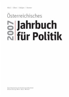 Cover Österreichisches Jahrbuch für Politik 2007