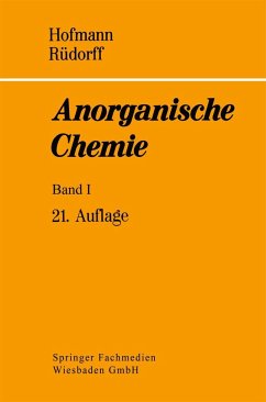 Anorganische Chemie - Hofmann, Karl A.