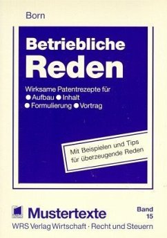 Cover Betriebliche Reden