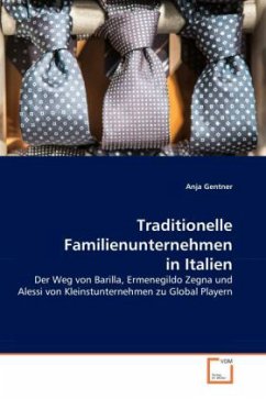 Traditionelle Familienunternehmen in Italien - Gentner, Anja