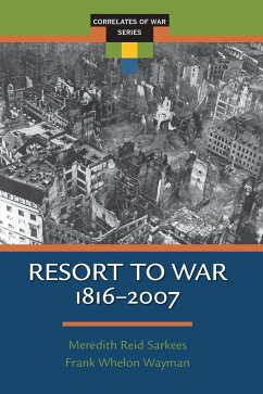 Resort to War - Sarkees, Meredith Reid; Wayman, Frank Whelon