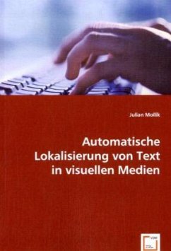 Cover Automatische Lokalisierung von Text in visuellen Medien