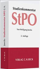 Studienkommentar StPO - Joecks, Wolfgang