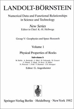 Physical Properties of Rocks / Landolt-Börnstein, Numerical Data and Functional Relationships in Science and Technology Vol.1b - Beblo