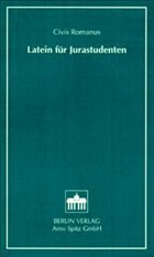 Cover Latein für Jurastudenten