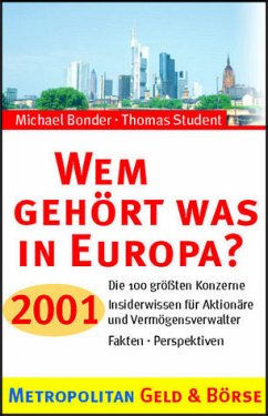 Wem gehört was in Europa? 2001 - Bonder, Michael