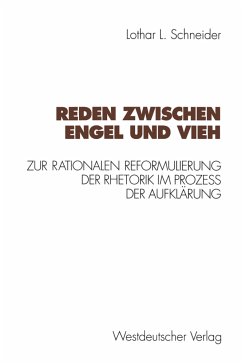 Cover Reden zwischen Engel und Vieh