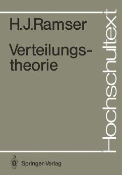 Verteilungstheorie - Ramser, Hans-Jürgen