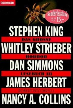 Das große Horror-Lesebuch. Tl.3 - King, Stephen; Strieber, Whitley; Simmons, Dan