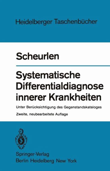 Systematische Differentialdiagnose innerer Krankheiten Systematische Differentialdiagnose innerer Krankheiten
