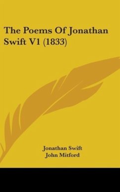 The Poems Of Jonathan Swift V1 (1833) - Swift, Jonathan