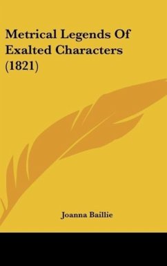 Metrical Legends Of Exalted Characters (1821)