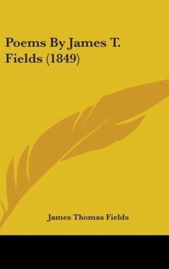 Poems By James T. Fields (1849)