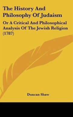 The History And Philosophy Of Judaism