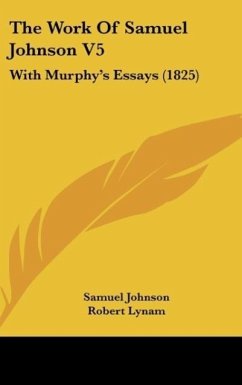 The Work Of Samuel Johnson V5 - Johnson, Samuel