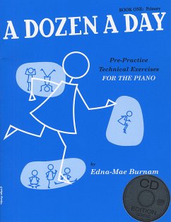 A Dozen a Day Book 1 + CD Primary - Burnam, Edna-May