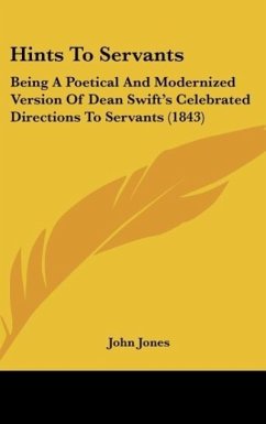 Hints To Servants - Jones, John