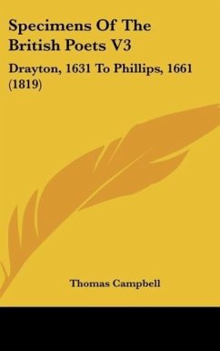 Specimens Of The British Poets V3 - Campbell, Thomas