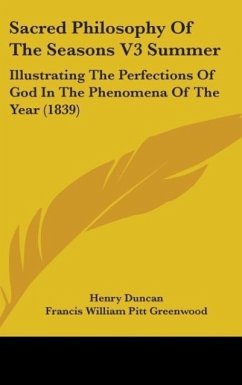 Sacred Philosophy Of The Seasons V3 Summer - Duncan, Henry