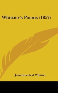 Cover Whittier's Poems (1857)