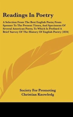 Readings In Poetry - Society For Promoting Christian Knowledg