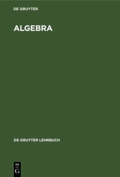 Algebra - Hornfeck, Bernhard