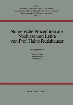 Numerische Prozeduren - Rutishauser, H.