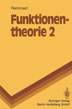 Funktionentheorie II - Grundwissen Mathematik 6 - Remmert, Reinhold