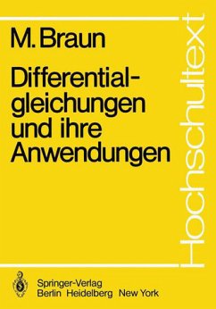 Differentialgleichungen und ihre Anwendungen.