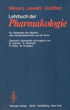 Lehrbuch der Pharmakologie - Jawetz, E.;Goldfien, A.;Meyers, F. H.