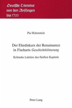 Der Ehediskurs der Renaissance in Fischarts 