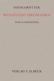 Festschrift für Wolfgang Hromadka