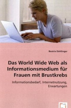 Das World Wide Web als Informationsmedium für Frauen mit Brustkrebs - Döttlinger, Beatrix