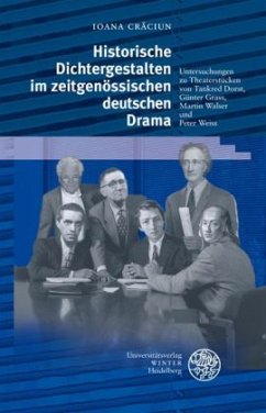 Cover Historische Dichtergestalten im zeitgenössischen deutschen Drama