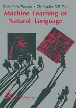 Machine Learning of Natural Language - Powers, David M. W.; Turk, Christopher C. R.