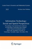 Information Technology: Social and Spatial Perspectives