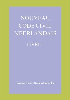 Nouveau Code Civil Néerlandais Livre 1