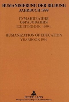 Humanisierung der Bildung- Jahrbuch 1999