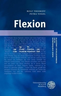 Flexion - Thieroff, Rolf; Vogel, Petra M.