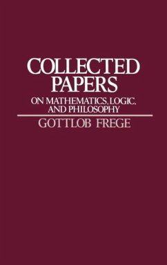 Collected Papers on Mathematics, Logic, and Philosophy - Frege, Gottlob