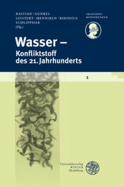 Wasser - Konfliktstoff des 21. Jahrhunderts - Bastian, Corina