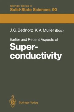 Earlier and Recent Aspects of Superconductivity. Lectures from the International School, Erice, Trapani, Sicily, July 4 - 16, 1989. - Bednorz, J. G.. Müller, K. A.. (Eds.).