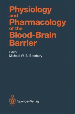 Physiology and Pharmacology of the Blood-Brain Barrier (Handbook of Experimental Pharmacology. Continuation of Handbuch der experimentellen Pharmakologie, Vol. 103) - Bradbury, Michael W. B. (Ed.)