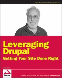 Leveraging Drupal - Kane, Victor Leveraging Drupal - Kane, Victor