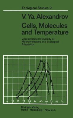 Cells, Molecules and Temperature: Conformational Flexibility of Macromolecules and Ecological Adaptation Ecological Studies Band 21 - Alexandrov, Vladimir Ya.